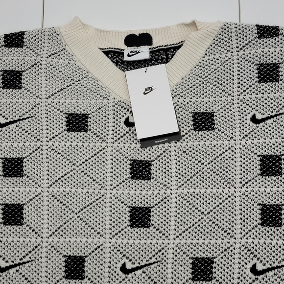 Nike WMNS Osaka Naomi Engineered Knit Sweater Pale Ivory FV7801-110 Sz XL New - Picture 5 of 8